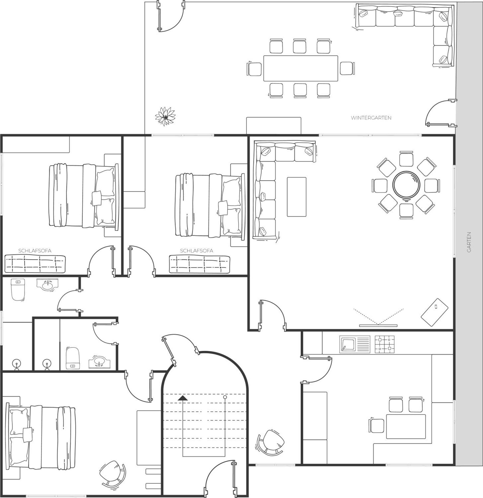 Appartement Rosengarten Längenfeld Quarto foto